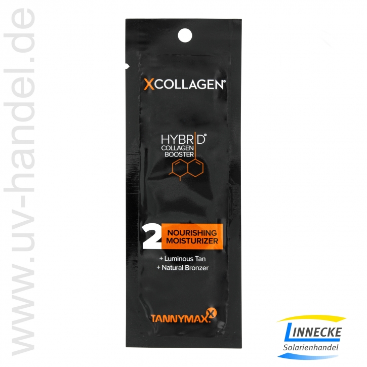 Tannymaxx - X-Collagen Hybrid Booster<br> 2 Nourishing Moisturizer + Luminous Tan + Natural Bronzer 15ml