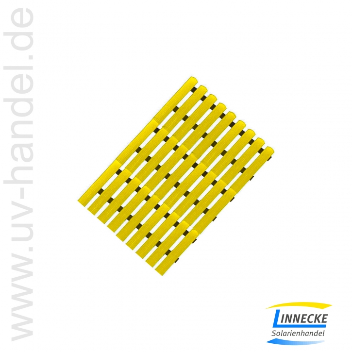 Ergoline Vorlege-Bodenmatte Gelb