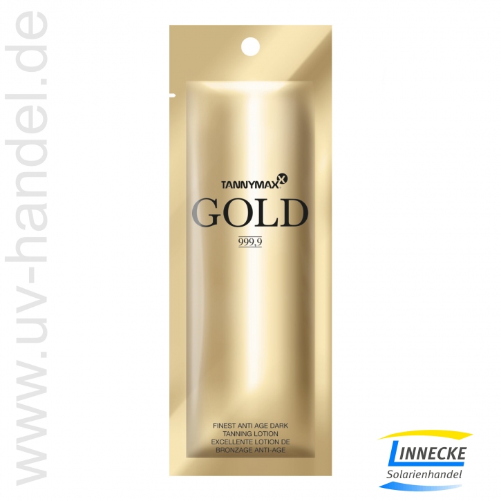 Tannymaxx - Gold 999,9<br>Finest Anti Age Dark Tanning Lotion 15ml
